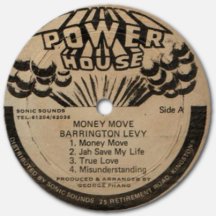 Barrington Levy - Money Move - label A