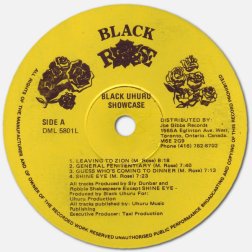 Black Uhuru - Showcase - Black Rose label A