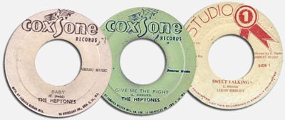 The Heptones' labels
