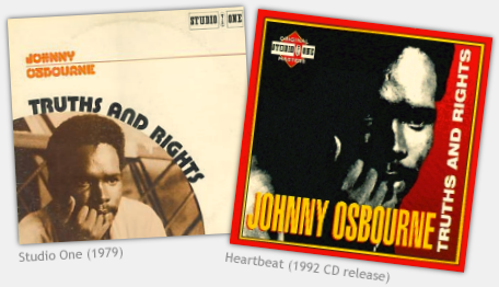 Johnny Osbourne - Truths and Rights covers